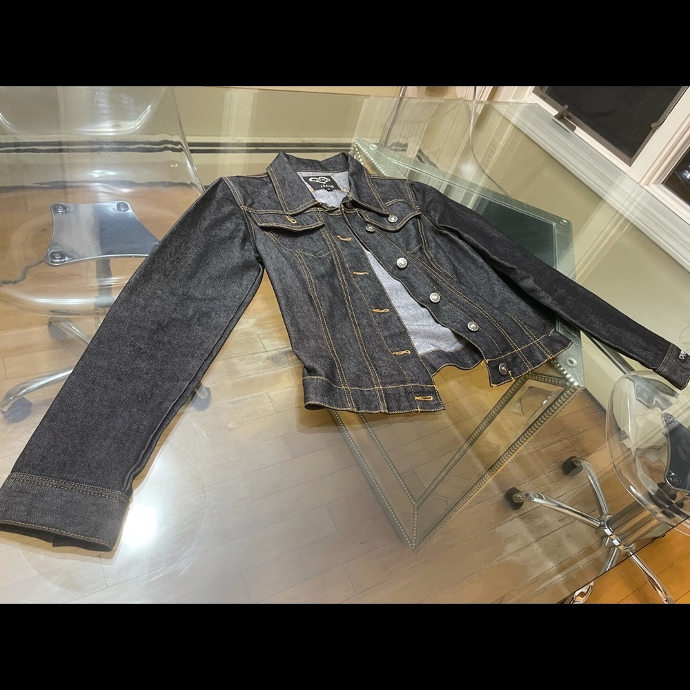 VTG XOXO Women's Denim Jean Jacket, Fitted